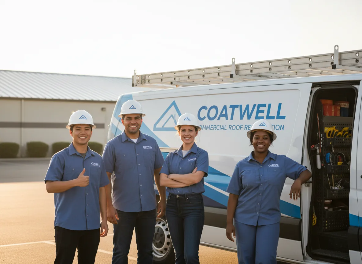 Commercial roof coating company in Temple City, CA